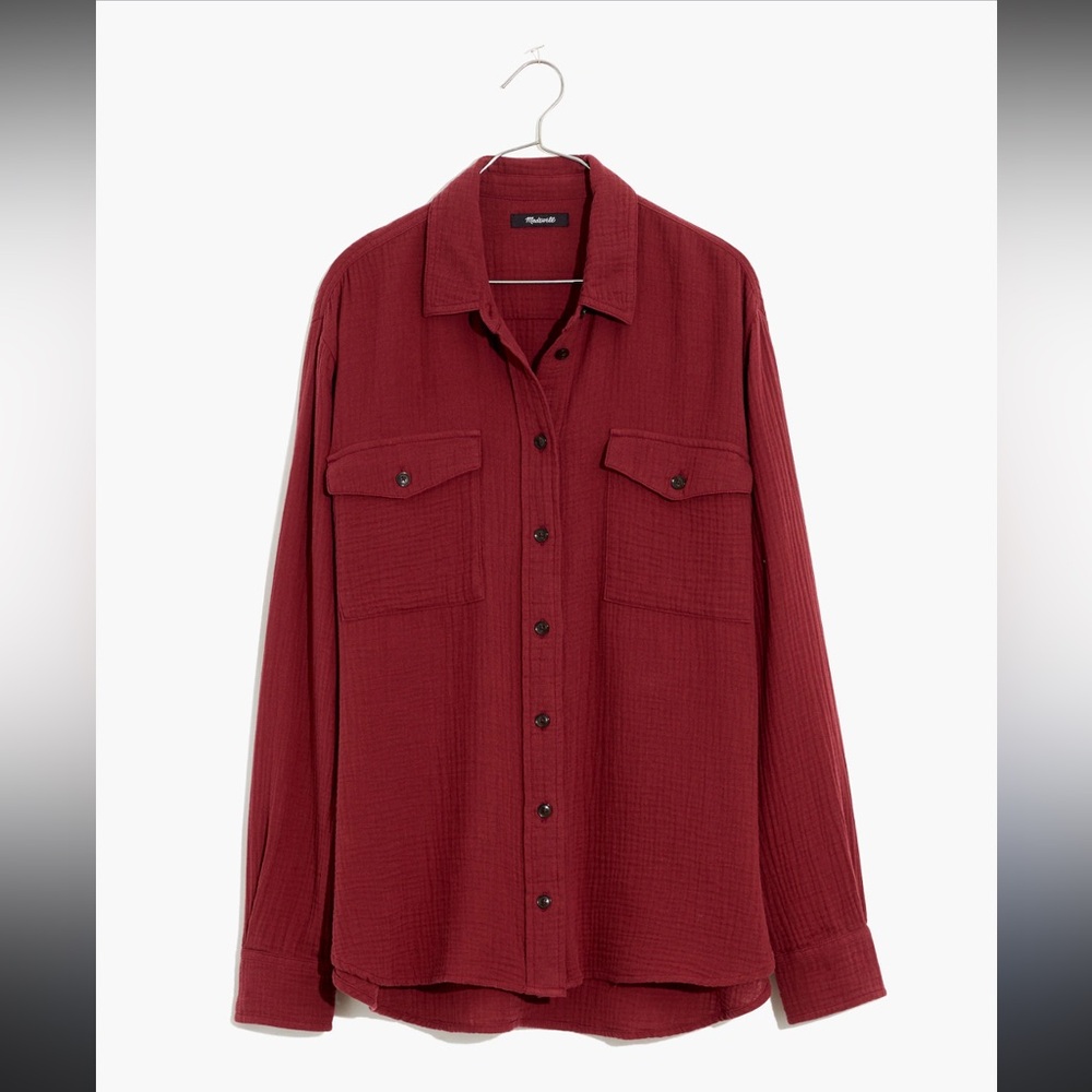 Madewell Oversized Ex-Boyfriend Shirt